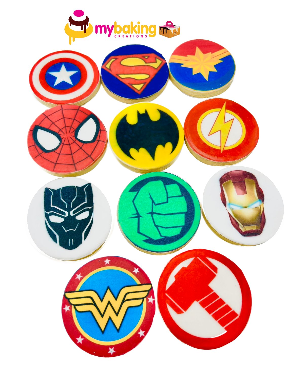 Printed image cookies